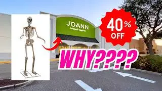 Why is JOANN Fabrics Selling 8-Foot Skeletons???