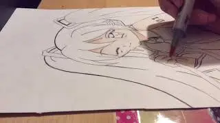 Drawing Hatsune Miku