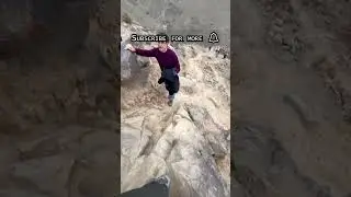 Step by Step Down the Trail #adventure #danger #hiking #running #sports