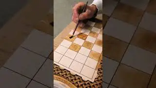 best chess board making #howto #diy #chess #hack