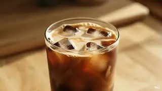Iced Coffee ASMR ☕🧊 | Relaxing Pour & Stir Sounds | Buzlu Kahve ASMR
