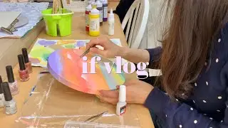 eng) ✨아크릴원데이클래스하고 딸기청만들고 강아지랑 노는 자취생 3월 일상 브이로그_부산 전포동 소품샵 투어 vlog