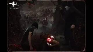 DEAD BY DAYLIGHT - w/ Bleu - Survivor x4 - Haddie/ Lara/ Yui/ Feng vs Huntress / Myers / Hillbilly