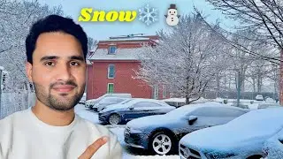 Snow ❄️ days in germany 🇩🇪 || White world 🌎 