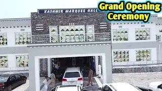 Kashmir marquee marriage hall dadyal | Grand opening marriage hall  | New Branch opened in Dadyal