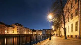 Walking in the moonlight