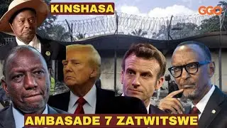 AMBASSADE 7 ZATWIKIWE RIMWE I KINSHASA: IMYIGARAGAMBYO YARI IFITE UBUKANA|U RWANDA RWIBASIWE BIKAZE