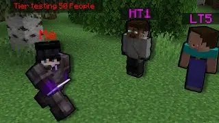 Tier Testing 50 Players In Crystal PvP (Part 1)
