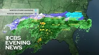 Governors in southern states declare emergencies ahead of winter storm