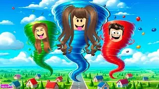 VIRAMOS TORNADOS MEGA DESTRUIDORES NO ROBLOX!! 🌪️🌪️🌪️