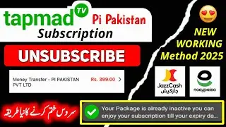 How to Unsubscribe from Tapmad & PI Pakistan Subscription (2025) | Stop Rs. 399 Deduction Now!