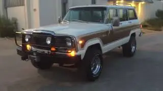 Jeep Wagoneer 1979 FSJ AMC 360/Th400 Quadratrac - walk around