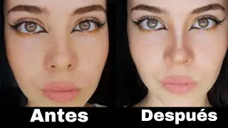 como hacer un CONTORNO de NARIZ perfecto en 5 minutos