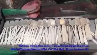 knife, fork and spoon bright heat treatment muffle furnace