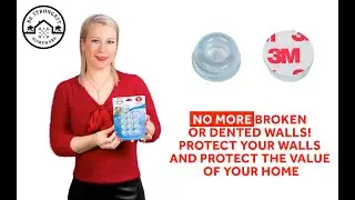 Door Stop Bumpers - Door Stopper Wall Protector by Be Strongest Homeware - Self Adhesive Door Stops