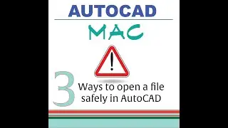 AutoCAD MAC: How to Open an AutoCAD, .dwg File
