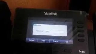 Yealink T46G Factory Reset