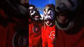 My attempt at Juggalo Makeup ☺️ #juggalo #makeup #beauty #icp #insaneclownposse