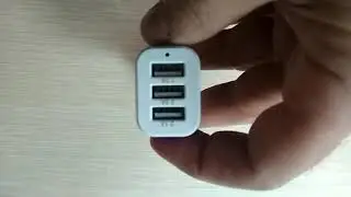 JL-280-1 12 - 24V 3 USB Port Car Charger