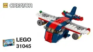 LEGO Creator 31045 Ocean Explorer 3-in-1 | Building Airplane | Lego Vee - Speech Build