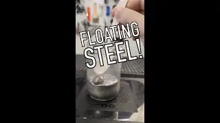 Steel FLOATS, in mercury at least