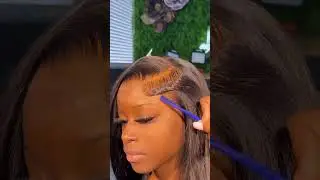 Side part baby hair is fireeee🔥🔥#shorts #wig #hair #haircut #hairstyle #xrsbeautyhair #gluelesswig