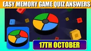Easy Memory Game Quiz answers | Memory Game Quiz | Videofacts