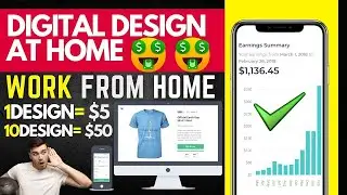 Digital Design Selling Online At Spreadshirt Best Work from home  Secure Earning By Money Monitor