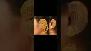 Very-very new design ear rings#amazing gorgeous design gold ear ring.
