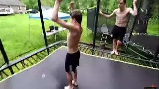 reacting to bad trampoline fails
