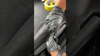 The hidden stitch #auto #cars #cardetailing #detailing #interior
