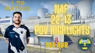 ⫷CS2 POV HIGHLIGHTS⫸ NAF | CCT Global Finals 2024 | Liquid vs Astralis | Map2 Nuke