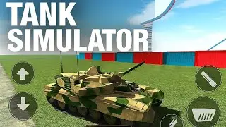 🔥 Tank Simulator Gameplay | Army Tank Driving & Shooting | Android Military Game 2025