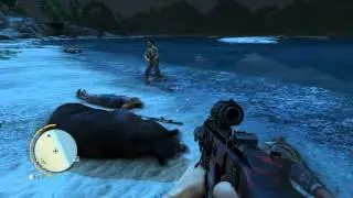 Far Cry 3 Villager Celebration Bear Attack