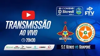 S.C GENUS X GUAPOR&Eacute; FC | RONDONIENSE SICREDI 2026 - 4&ordf; RODADA | FTV FFER