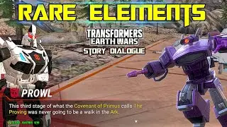 RARE ELEMENTS - TRANSFORMERS | Story Dialogue