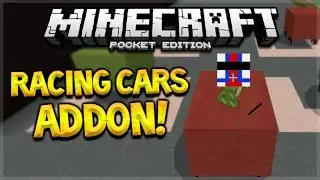 CARS IN MCPE! Minecraft Pocket Edition - 0.16.0 Mine Cars Addon Race Your Friends (Pocket Edition)