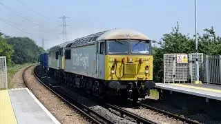 DCRail 56103 & 56301 Rumble to Chessington on 6Y20 - 12th June 2025