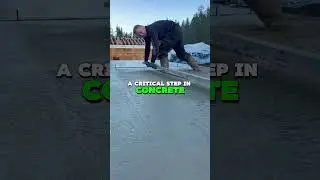 Why is screeding important #concrete #construction #landscaping