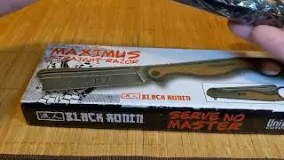 United Cutlery Black Ronin Maximus Straight Razor UC3416