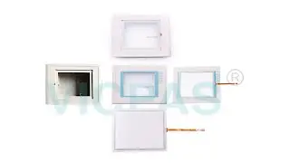 Case House for Siemens Simatic 6AV6545 0CA10 TP270 6 Cover replace with Touch screen Display Overlay