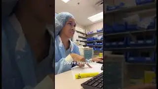 Hospital Pharmacy Tech life 🏥