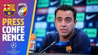 🔴 LIVESTREAM: XAVI PRESS CONFERENCE (BAR&Ccedil;A - VIKTORIA PLZEN)
