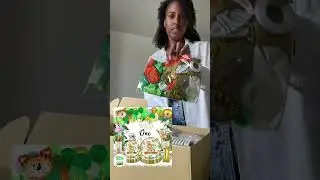 unboxing Amazon package for baby boy first birthday party wild animals theme party