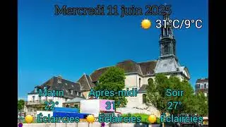 Météo Rouen: Prévisions du mercredi 11 juin 2025