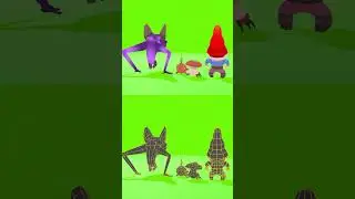 Gradient Color low poly Characters Blender (Nintendo technique) #indiegame #gaming #lowpoly