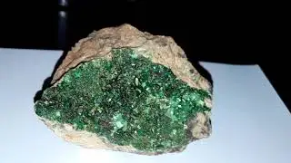 Extremely Hot Torbernite with Vandenbrandeite and Kasolite
