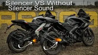 Rs 200 Silencer VS Without Silencer Sound 🔥🔥 RS200 Exhaust Sound 🔥