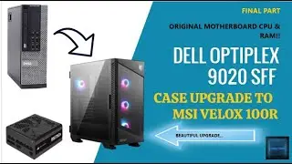 Dell OptiPlex 9020 **SFF** i7-4770 16GB ARGB Case Conversion with Original Motherboard, CPU and RAM!