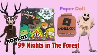 Roblox 99 Nights in The Forest Paper Doll | Paper Game
